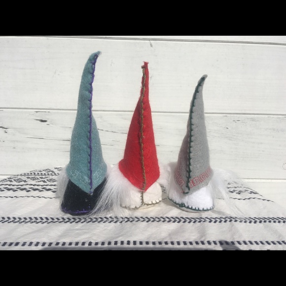 Tomte Gnomes, set of 3, free standing - Picture 2 of 7